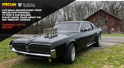 Mecum walk around_Mercury Cougar_211013